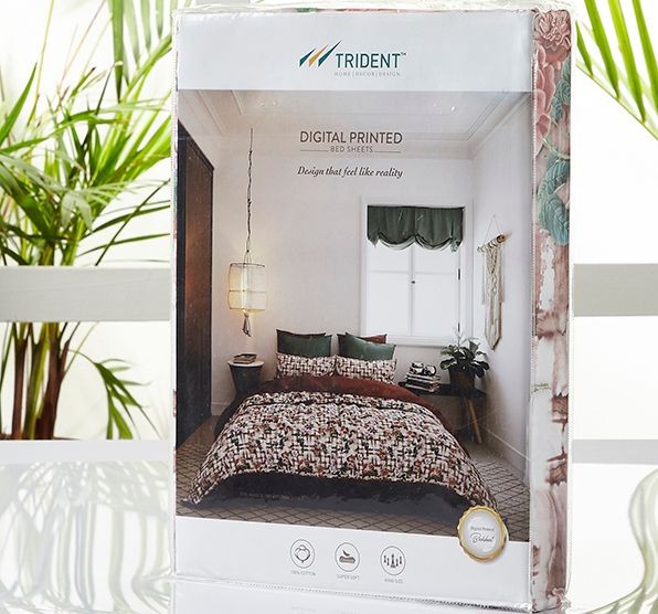 Digital print bedsheet