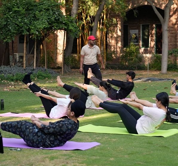 Yoga Session in Trident